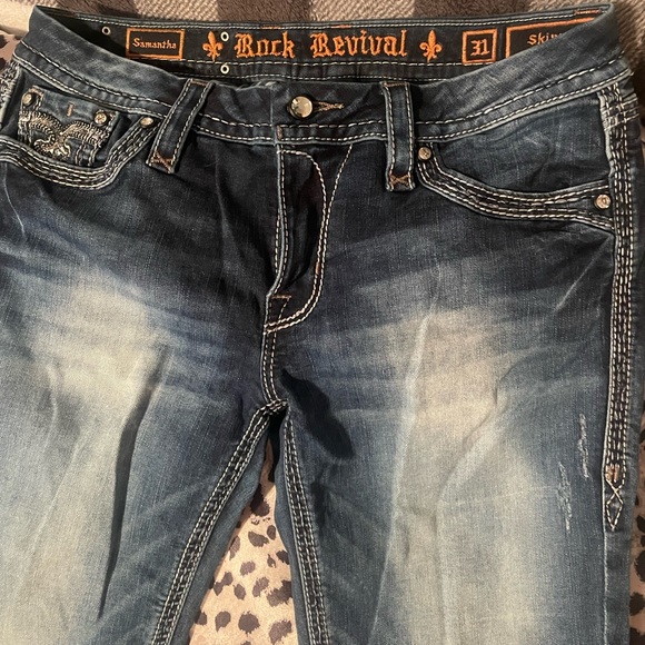 Rock Revival Skinny Jean size 31 - Picture 3 of 4
